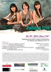 Pamina Trioリサイタルチラシ